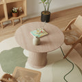 Miya Japandi Round Dining Table Set with 4 Chairs