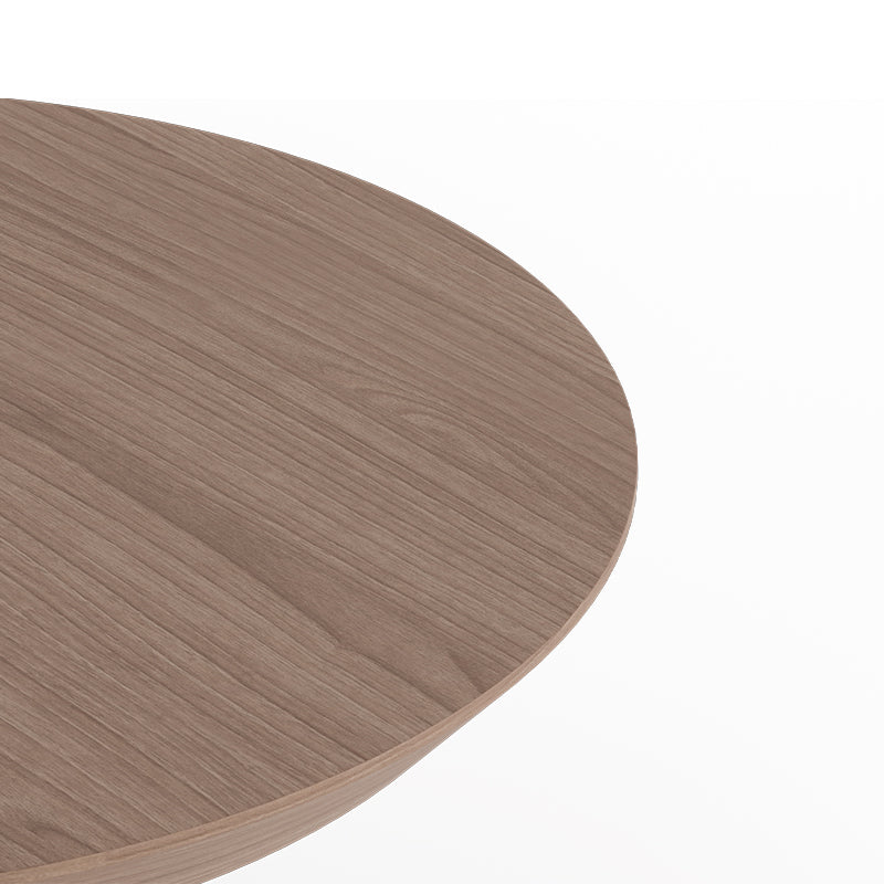 Miya Japandi Round Dining Table with Pedestal Base