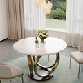 Sophie Common Luxury Small Round Dining Room Table Set with 4 Chairs