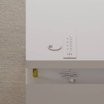 Sophie Common Luxury White Office Desk & White Leather Best Ergonomic Office Chair Set