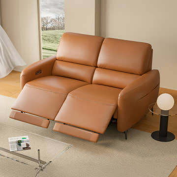 V,{Top-Grain Leather?Loveseat}