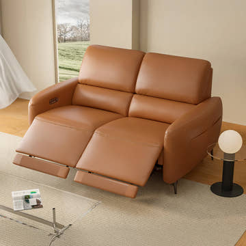 V,{Top-Grain Leather?Loveseat}