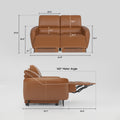 V,{Top-Grain Leather?Loveseat} 