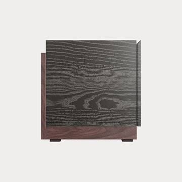 George Modern Black Extendable TV Stand & Coffee Table Set