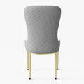 Sophie Common Luxury PU Leather Dining Chair with Metal Legs