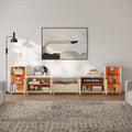 V,{Beige?with LED Lights?124"}
