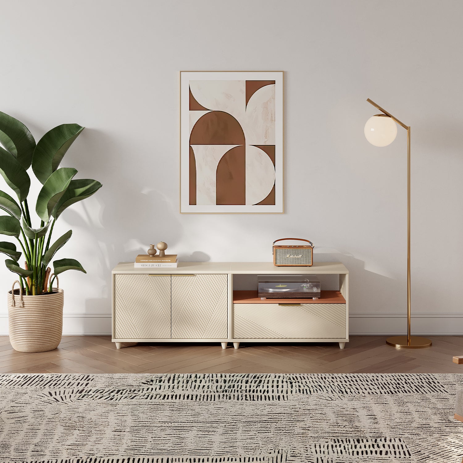 V,{Beige?Standard?59.1"}