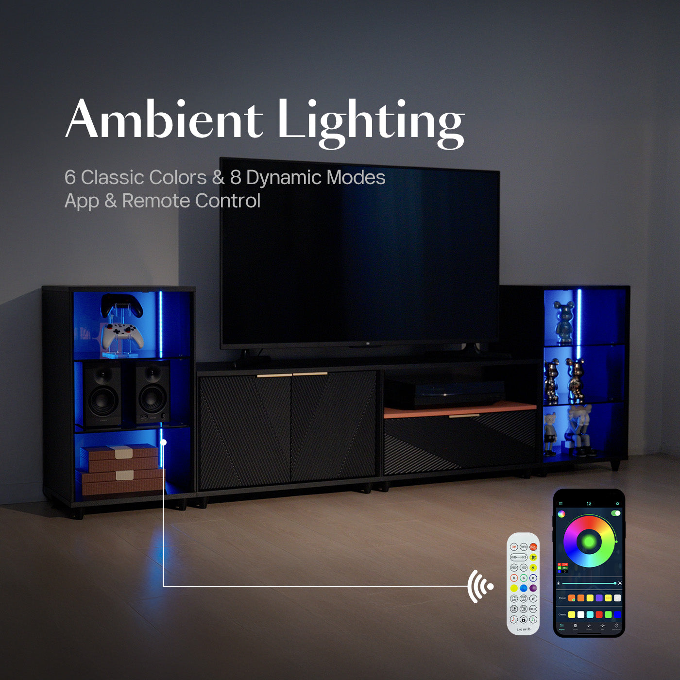 V,with LED Lights