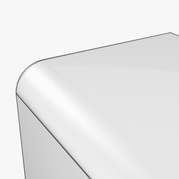 Jackson Modern Clear Acrylic End & Side Table