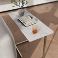 Cassandra Common Luxury Marble White Side Table