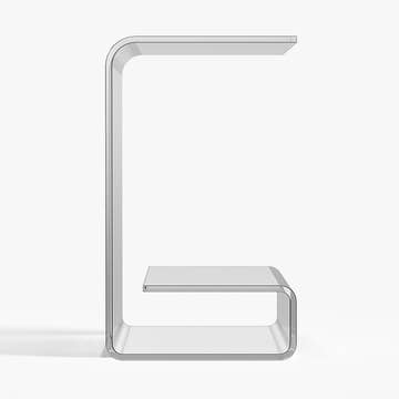 Jackson Modern Clear Acrylic End & Side Table