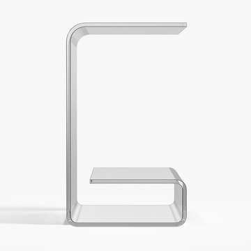 Jackson Modern Clear Acrylic End & Side Table