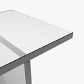 Thomas Modern Clear Acrylic Side Table