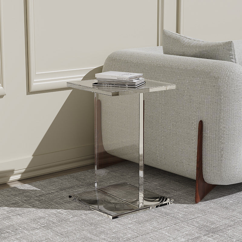 Thomas Modern Clear Acrylic Side Table