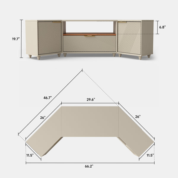 V,{Corner Design?66.2"}