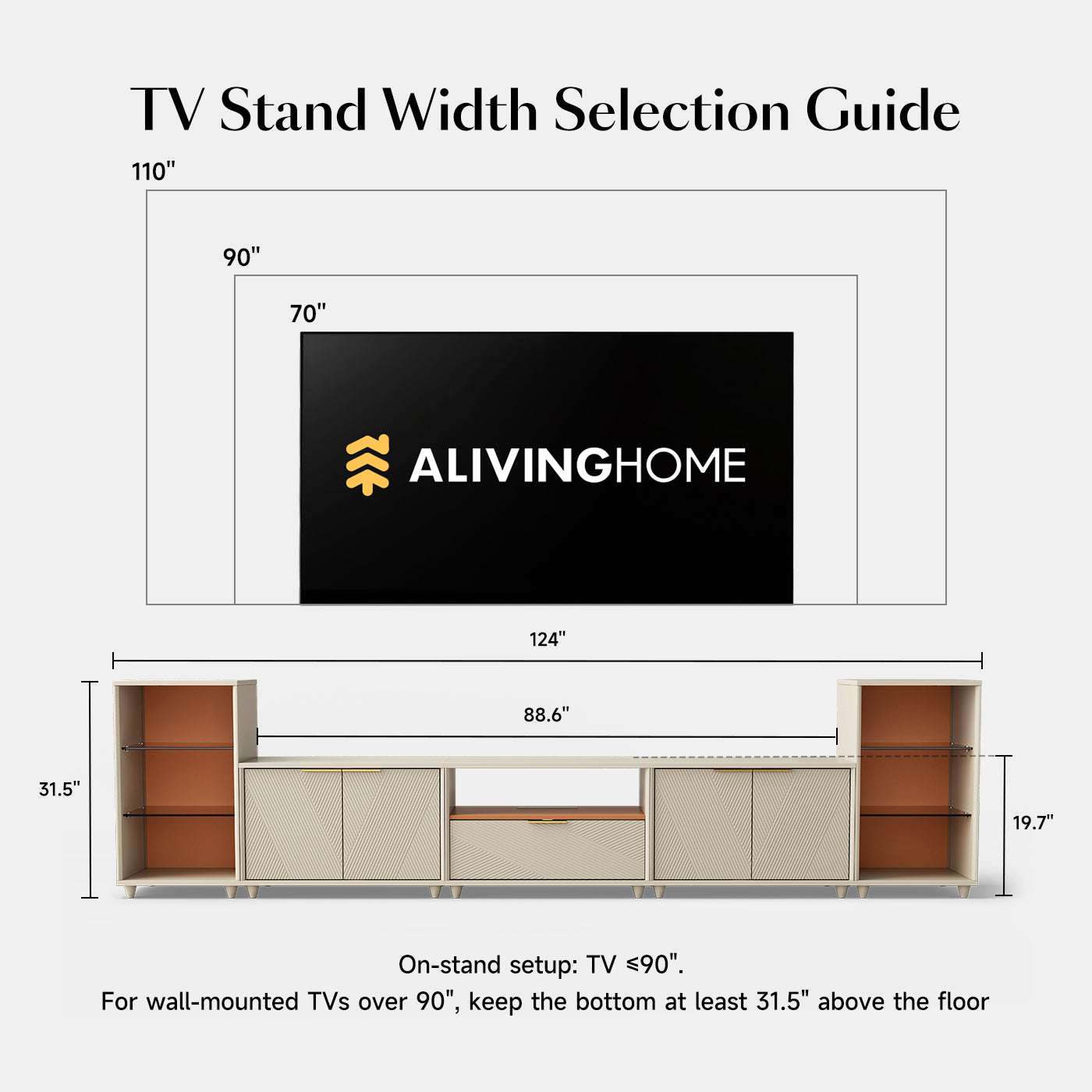 V,{with LED Lights?124"}