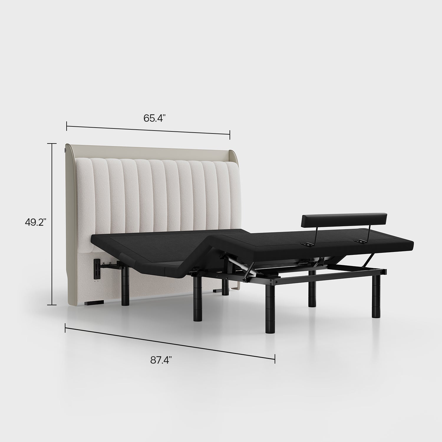 V,Bed & Headboard Set