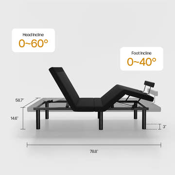 Serene+ Adjustable Bed Frame – Christmas Gift for Better Sleep