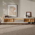 Eden Common Luxury Extendable TV Stand with Drawer and LED Lights