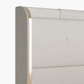 George Modern PU Leather Upholstered Bed--King Size