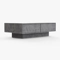 Jackson Modern Rectangle Coffee Table with Storage