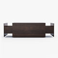 Miya Japandi Square Coffee Table with Drawers