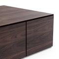 Miya Japandi Square Coffee Table with Drawers