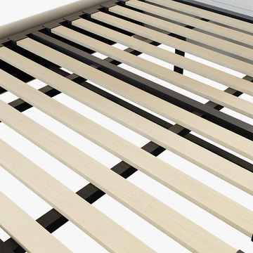 Cassandra Common Luxury PU Upholstered King Size Platform Bed Frame with Storage and Headboard