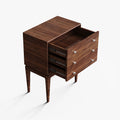 Miya Japandi Tall-Leg Sideboard with Drawers