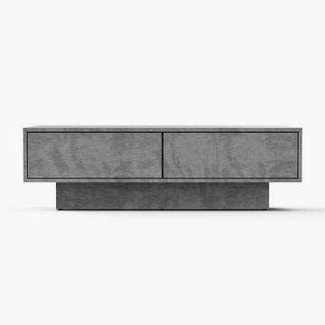 Jackson Modern Gray Rectangle Coffee Table with Storage