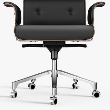 Miya Japandi Swivel Rocking Adjustable Height Office Chair
