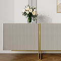 Cassandra Common Luxury Off-White TV Stand with Storage