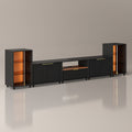 V,{Black?with LED Lights?124"}