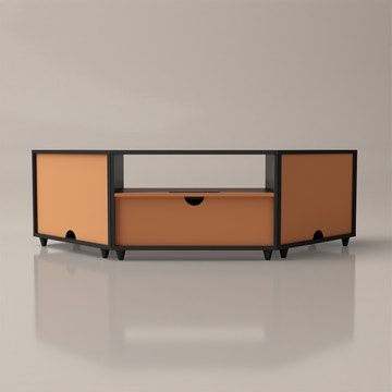 V,{Black?Corner Design?66.2