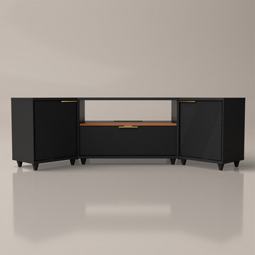 V,{Black?Corner Design?66.2