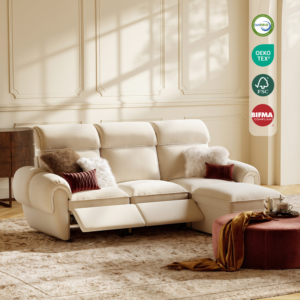 Power Zero Wall Hugger Reclining Sofas & Sectionals for Small Spaces