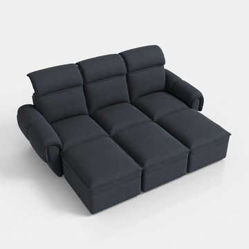 V, Dark Gray