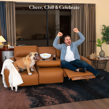 V,{Top-Grain Leather?Three-Seat} 