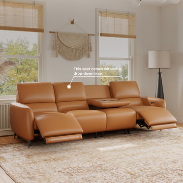 V,{Top-Grain Leather?4-Seat}