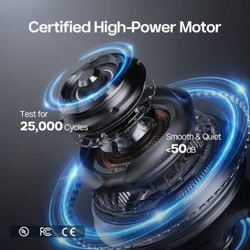 CloudCubo Loveseat Modular Sectional Sofa with Power Recliner