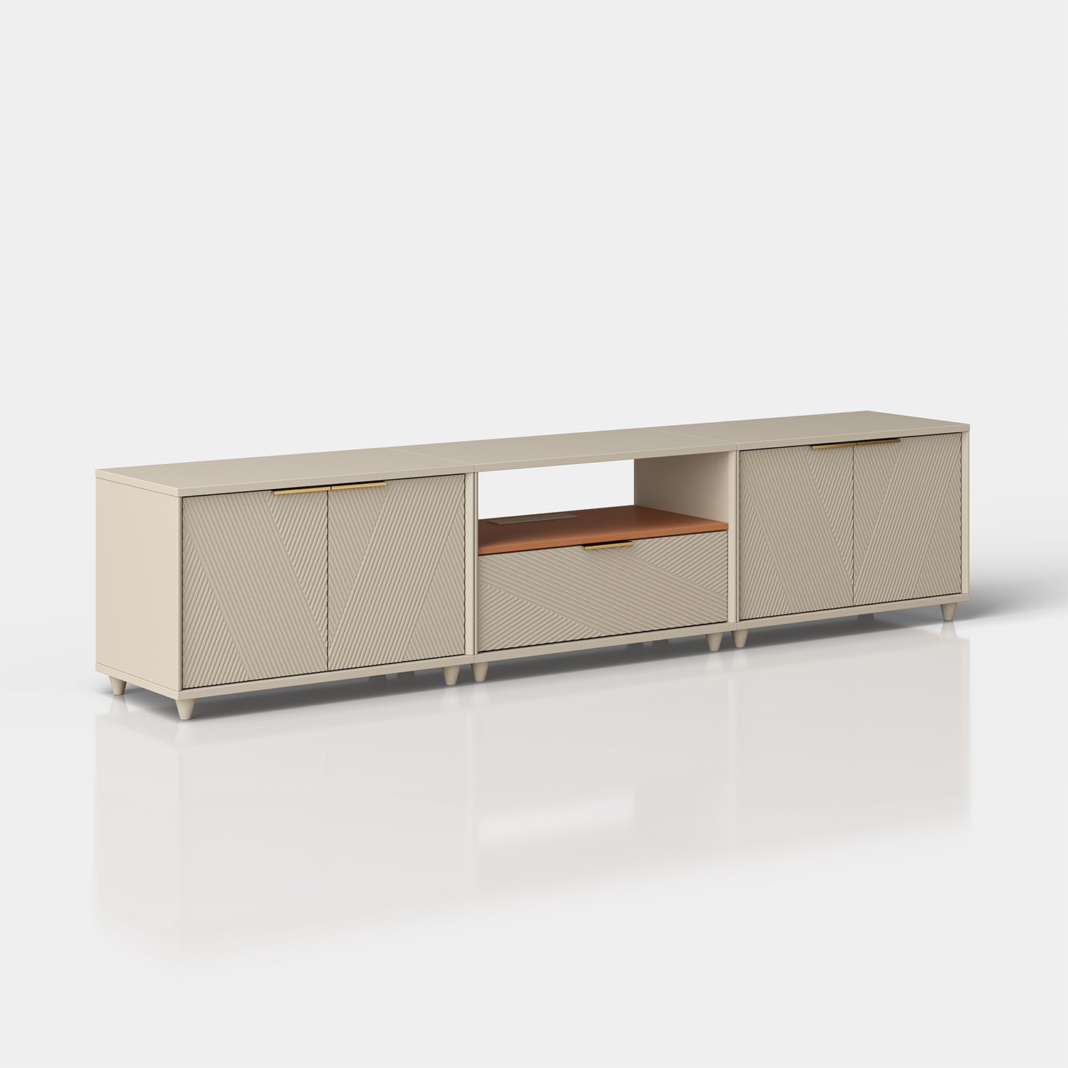 V,{Beige?Standard?88.6"}