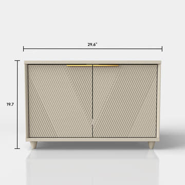 Solmere 2-Door Cabinet Module