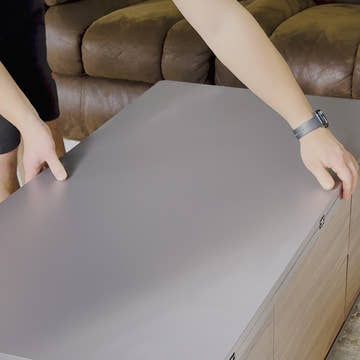 George Modern Lift Top Coffee Table with Storage Drawers