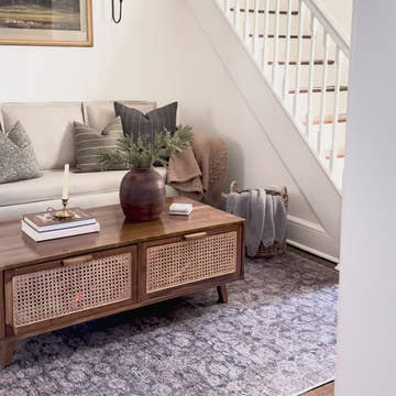 George Modern Convertible Sofa Sleeper Leather Futon Bed with Speaker & USB Ports