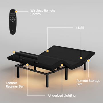 Serene+ Adjustable Bed Frame – Christmas Gift for Better Sleep