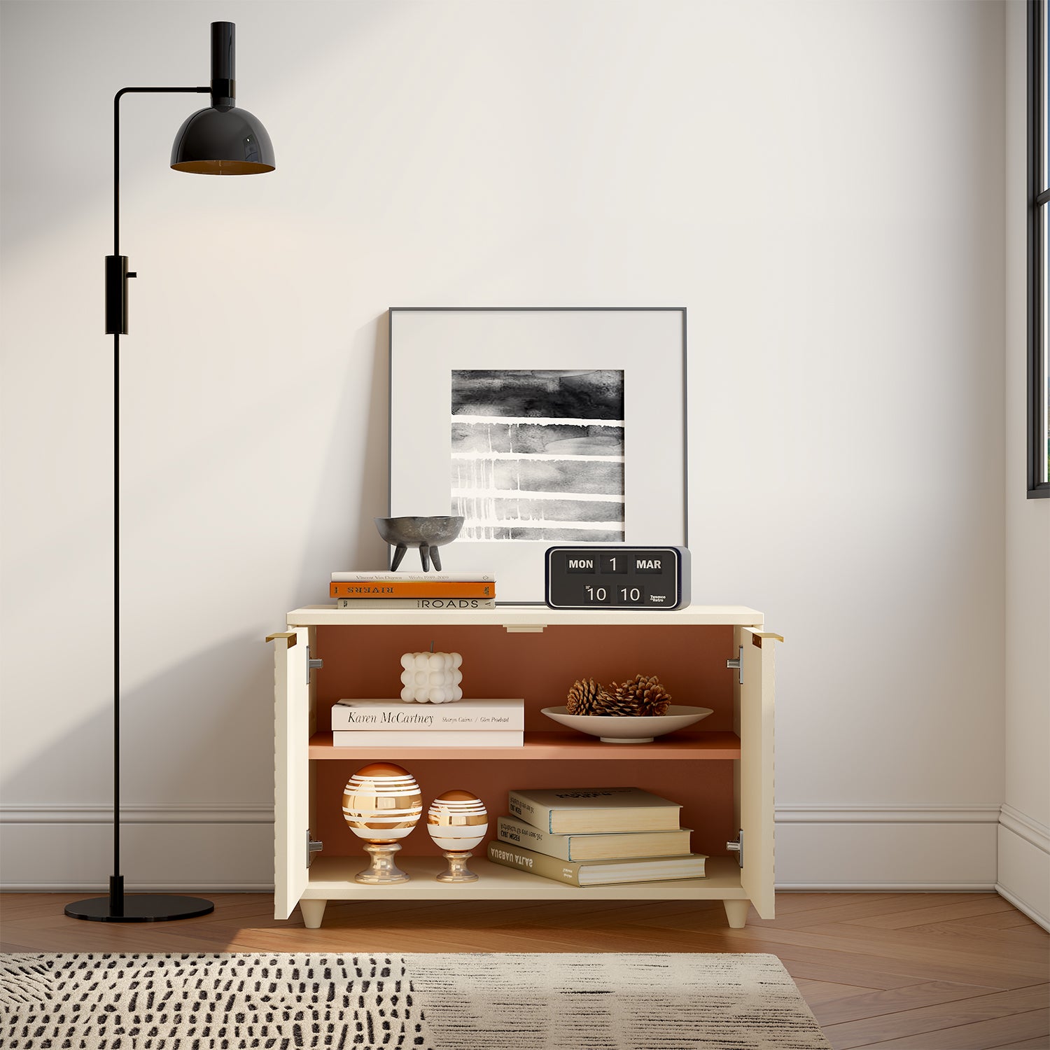 Solmere 2-Door Cabinet Module